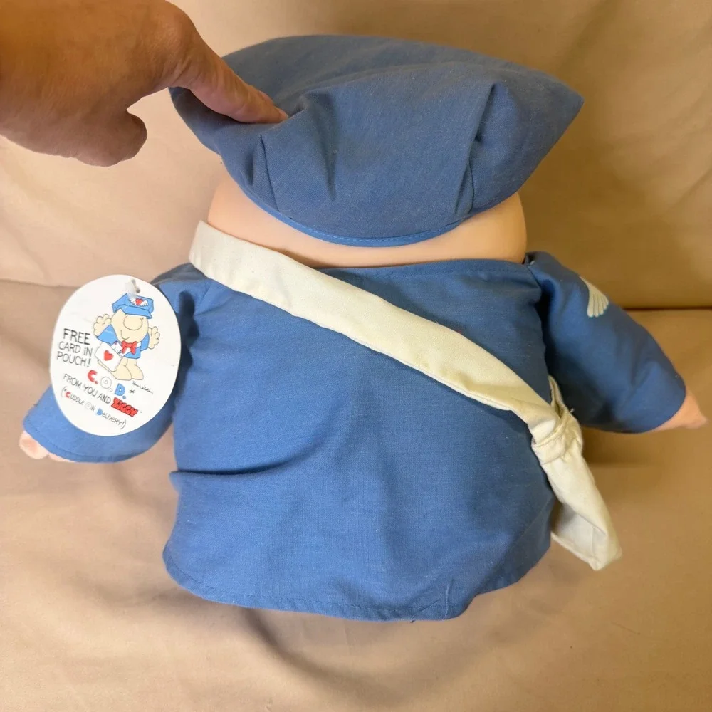 Vintage 1988 Ziggy Plush Doll Tom Wilson C.O.D. Mail Carrier Special Delivery